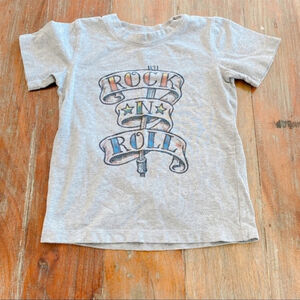 Jak and Peppar Rock N Roll Tee Size 6